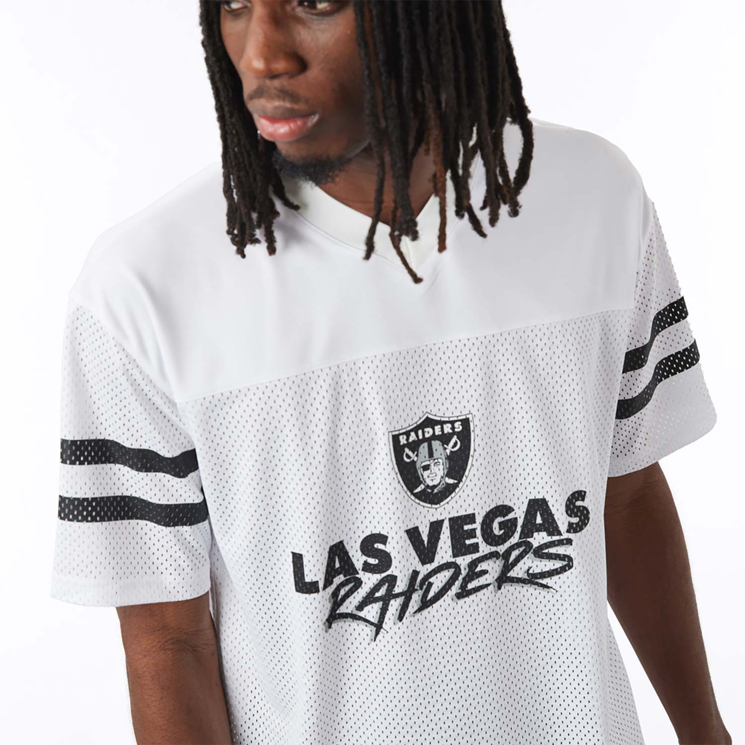 Las Vegas Raiders NFL Script White Jersey