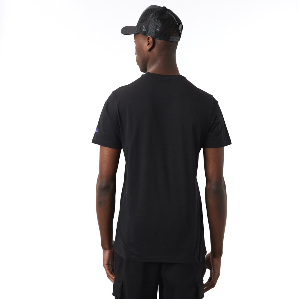 LA Lakers NBA Hoop Graphic Black T-Shirt