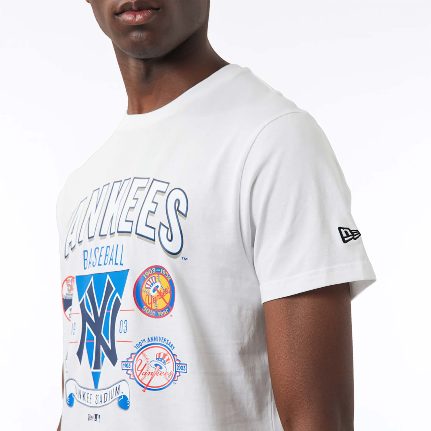 T-shirt New York Yankees Champ Series Bianca