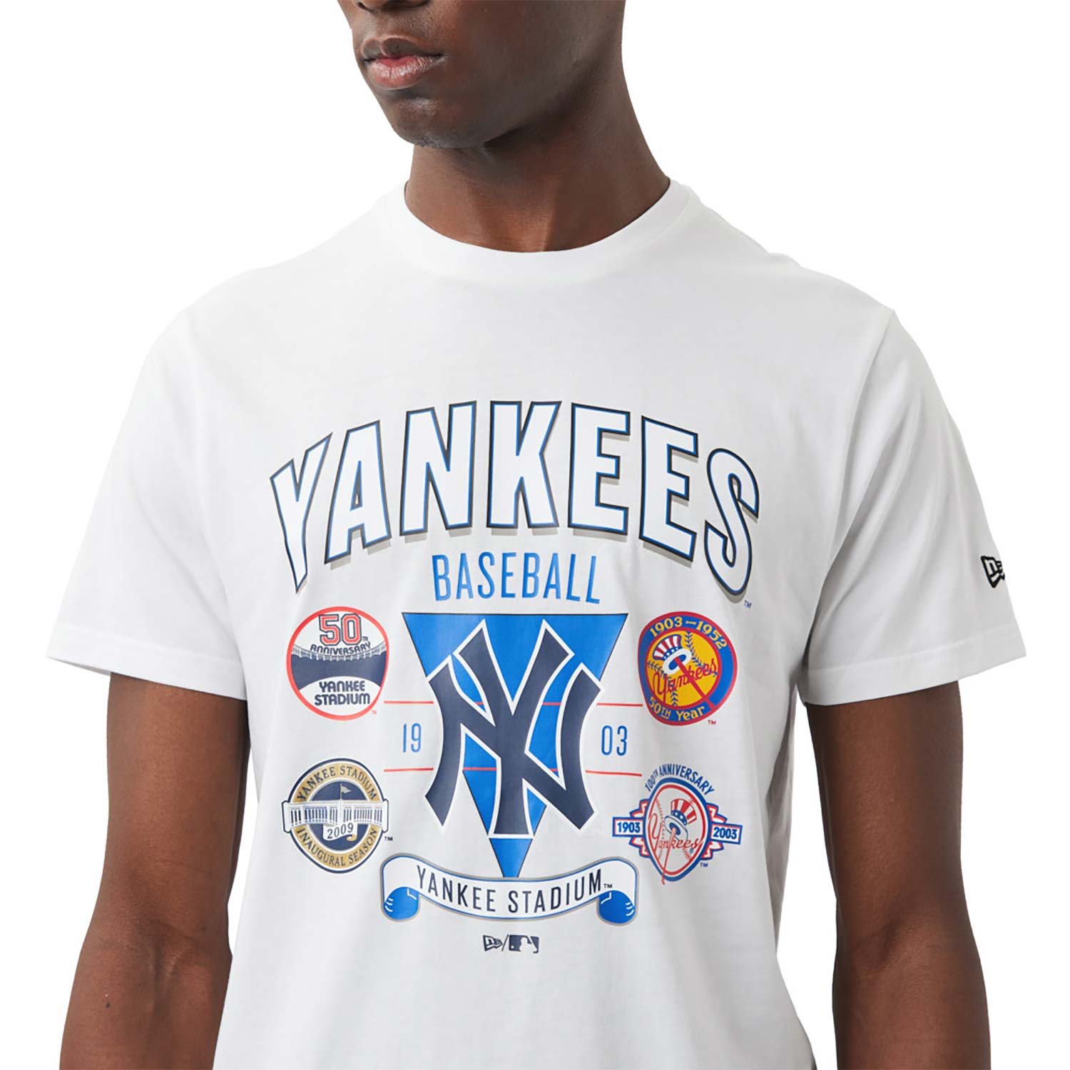 T-shirt New York Yankees Champ Series Bianca