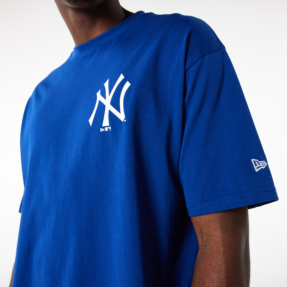 New York Yankees League Essential Blue Oversized T-Shirt