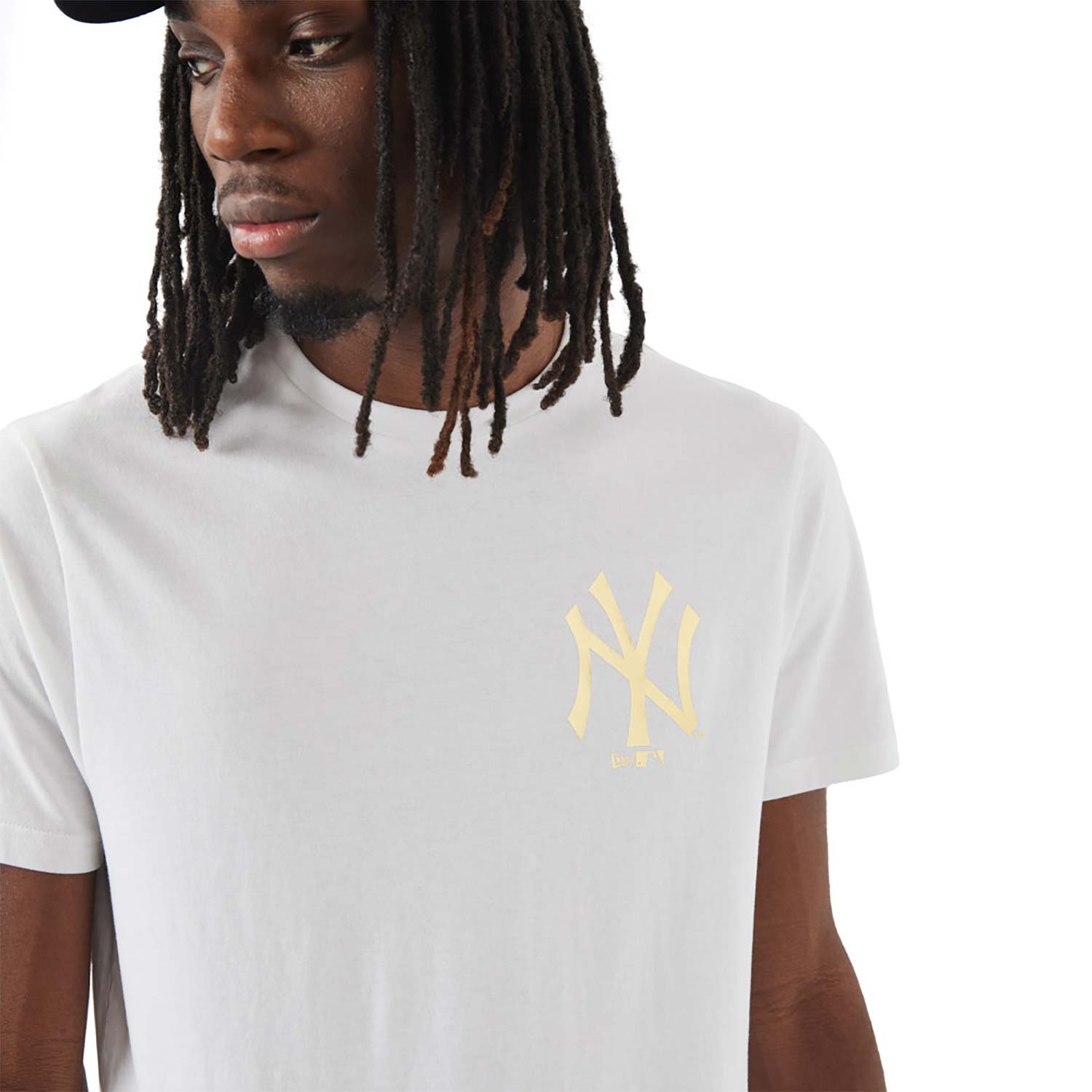 New York Yankees MLB Foil White T-Shirt