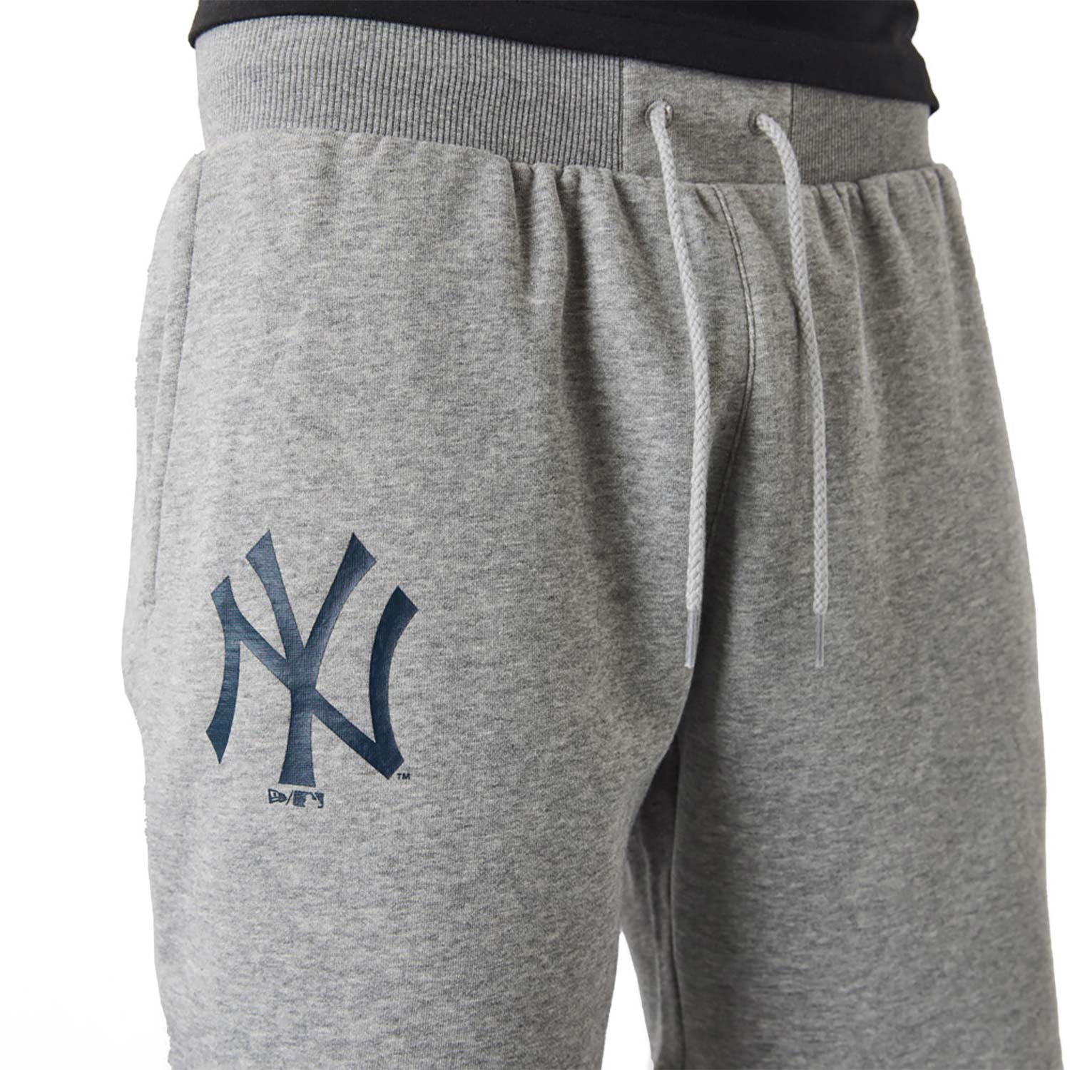 New York Yankees MLB Logo Grey Shorts