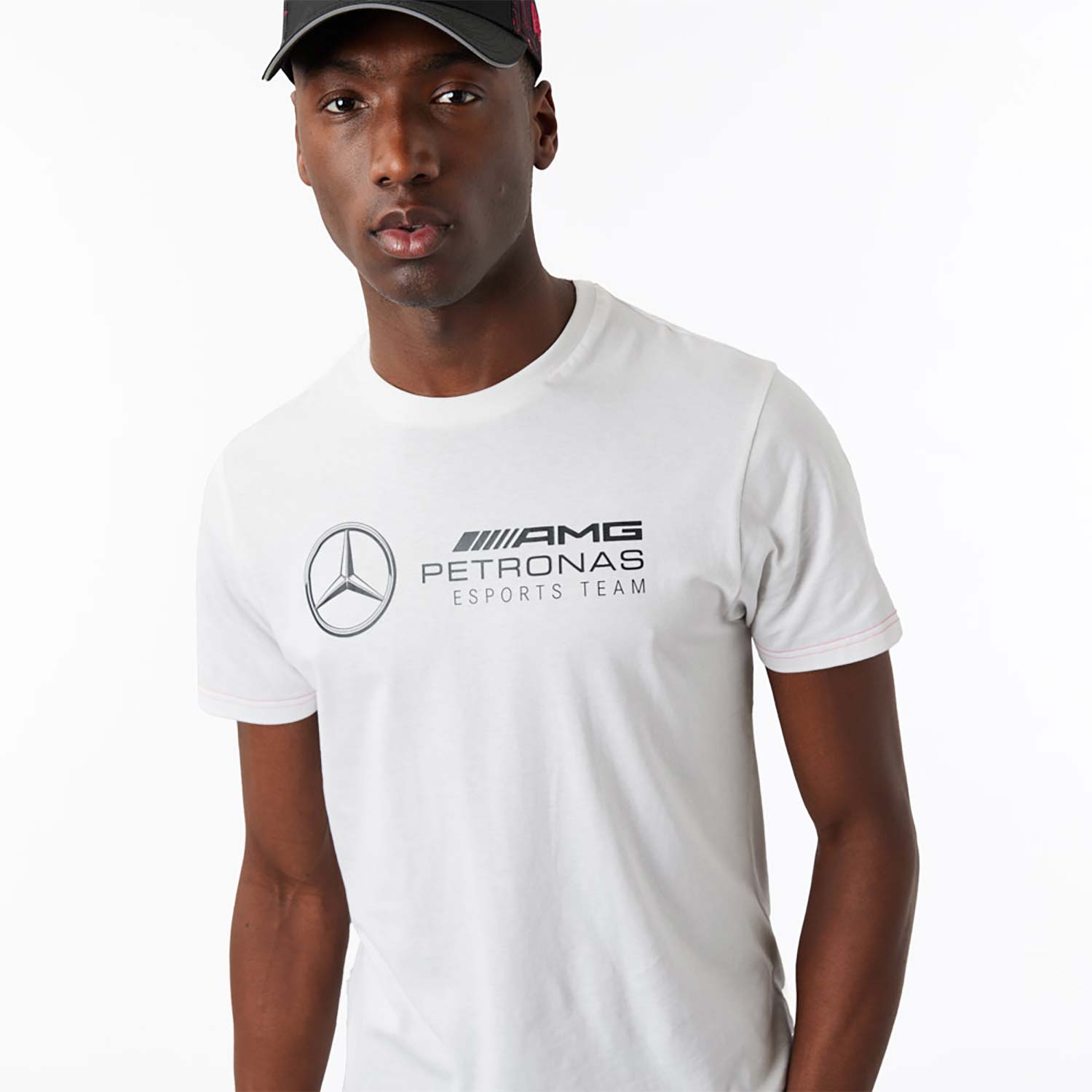 T-Shirt Mercedes-AMG Petronas Esports Logo Bianca