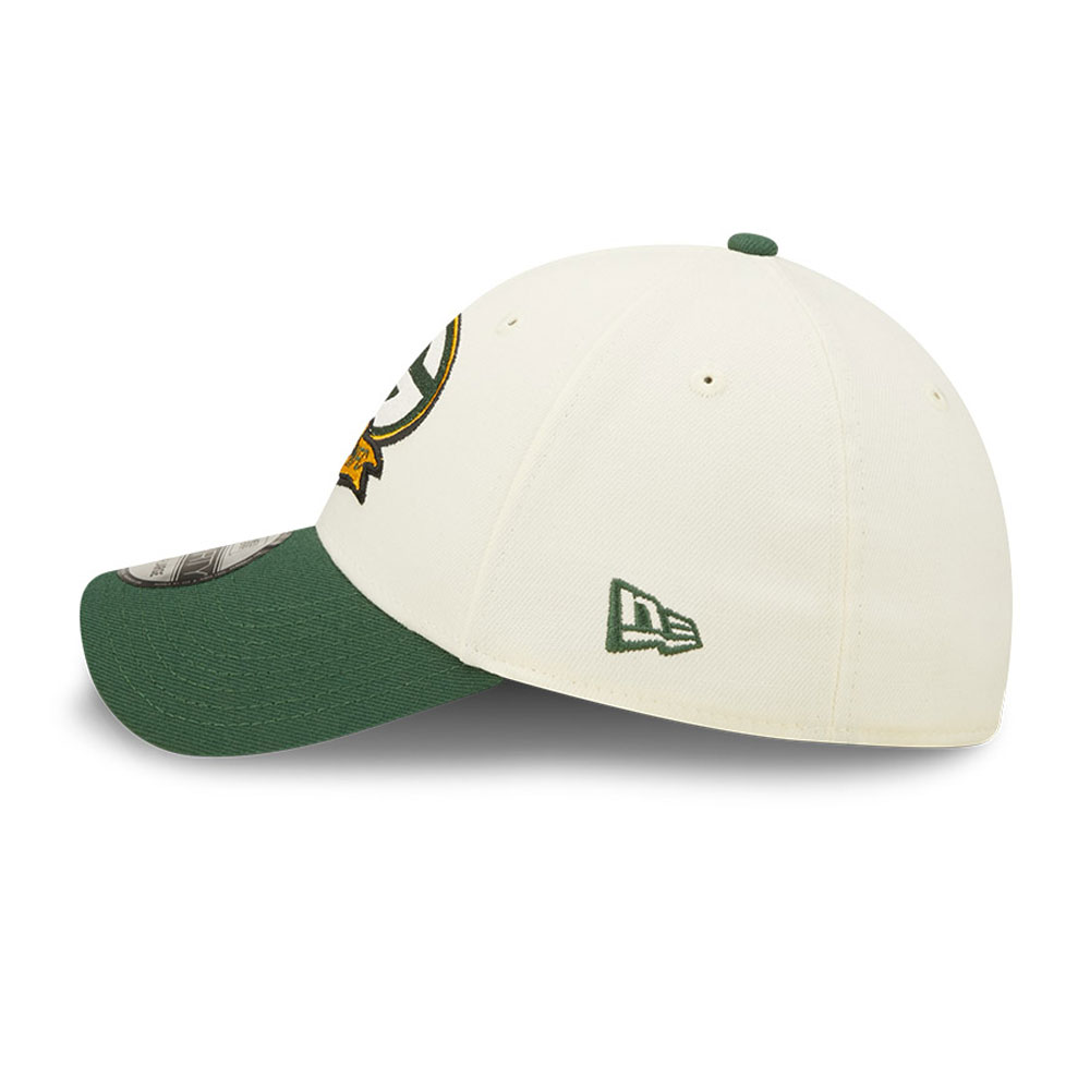 Green Bay Packers NFL Sideline 2022 White 39THIRTY Stretch Fit Cap