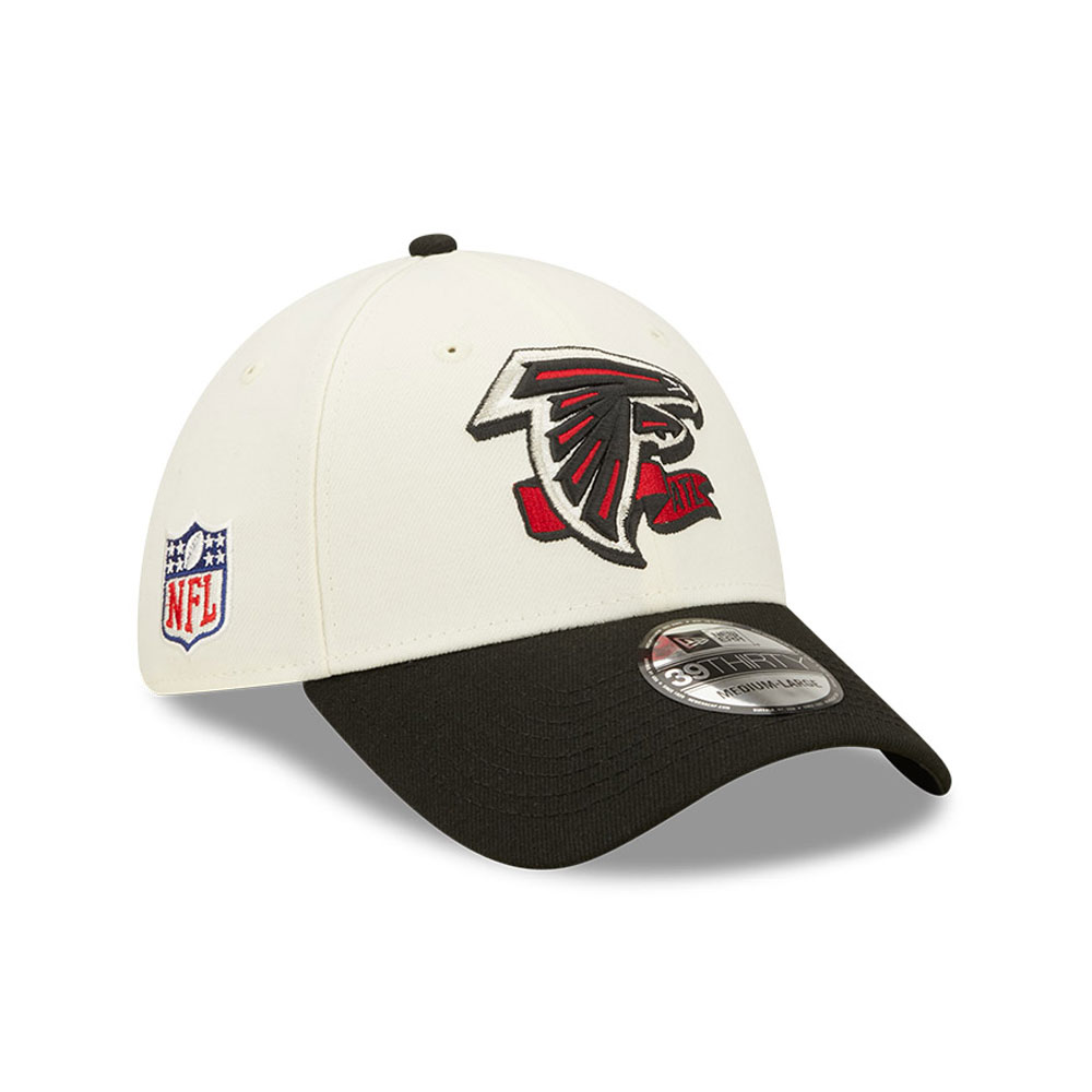 Atlanta Falcons NFL Sideline 2022 White 39THIRTY Stretch Fit Cap