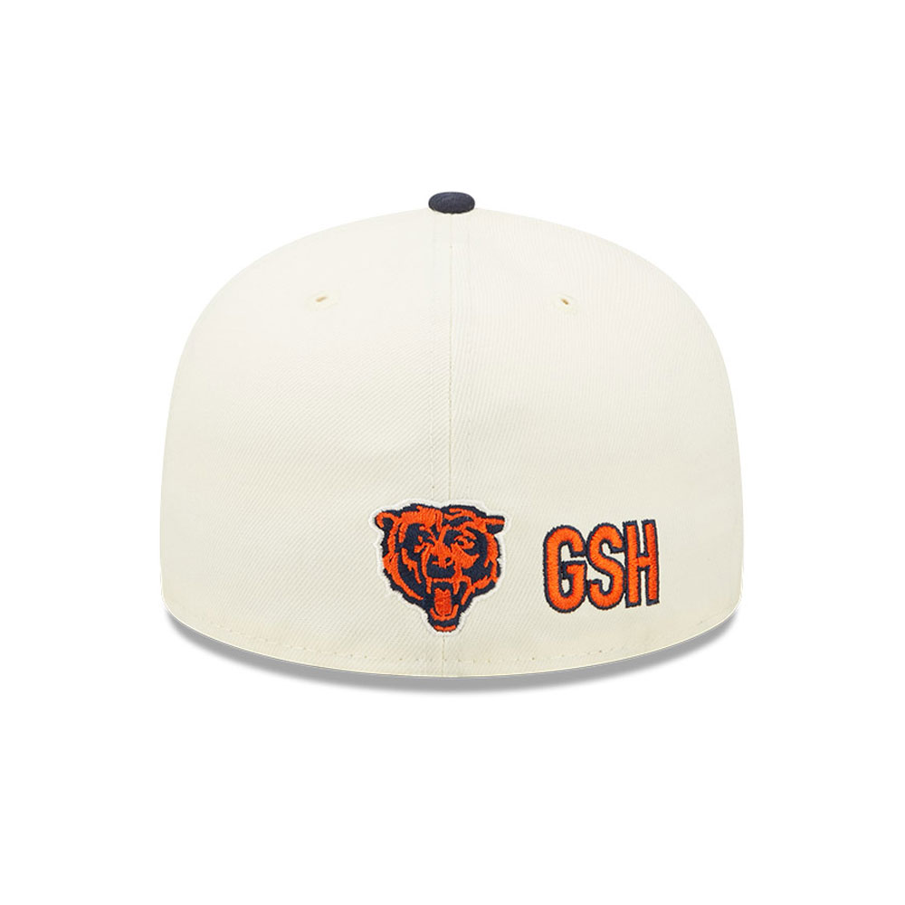 Chicago Bears NFL Sideline 2022 White 59FIFTY Fitted Cap