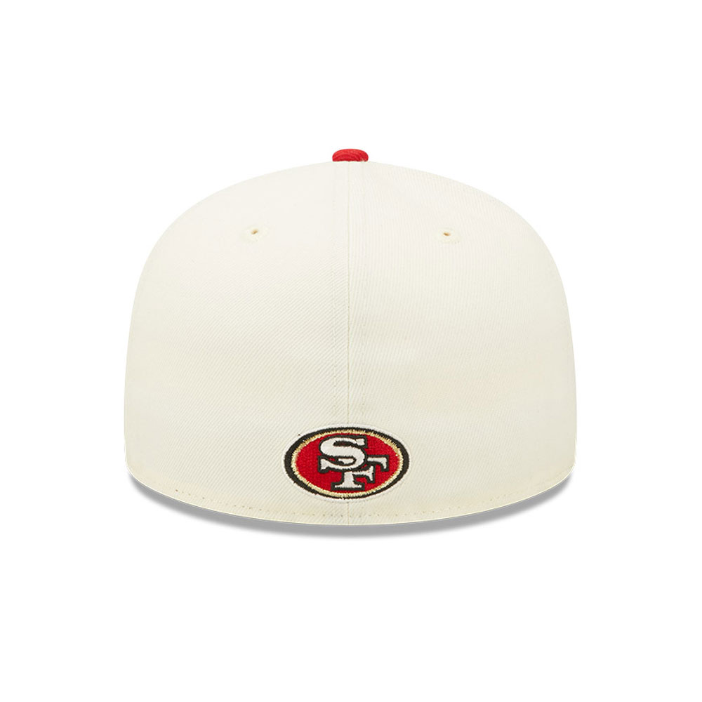 San Francisco 49ers NFL Sideline 2022 White 59FIFTY Fitted Cap