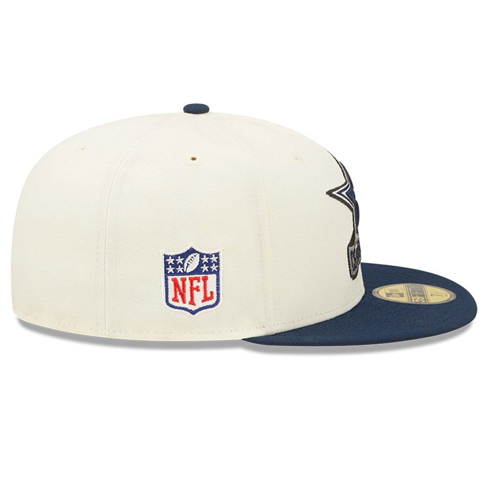 Dallas Cowboys NFL Sideline 2022 White 59FIFTY Fitted Cap