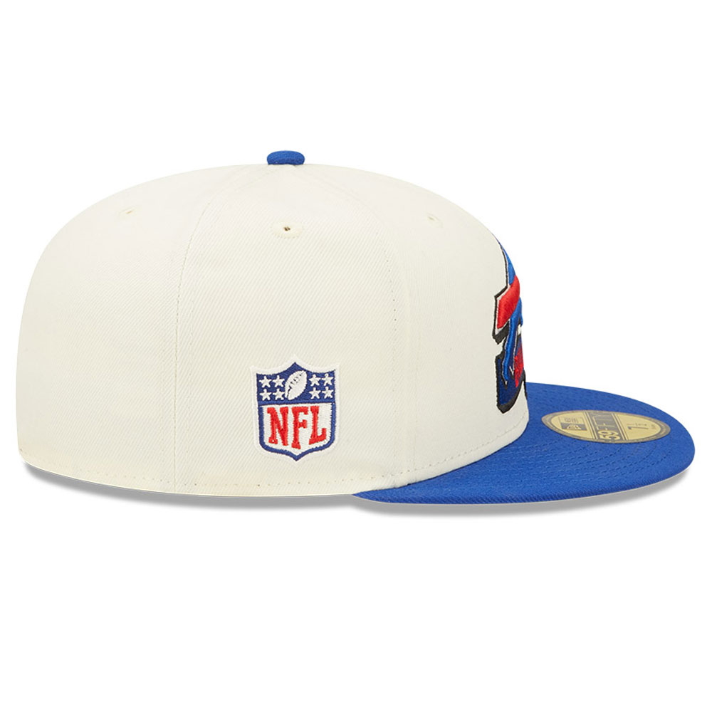 Buffalo Bills NFL Sideline 2022 White 59FIFTY Fitted Cap