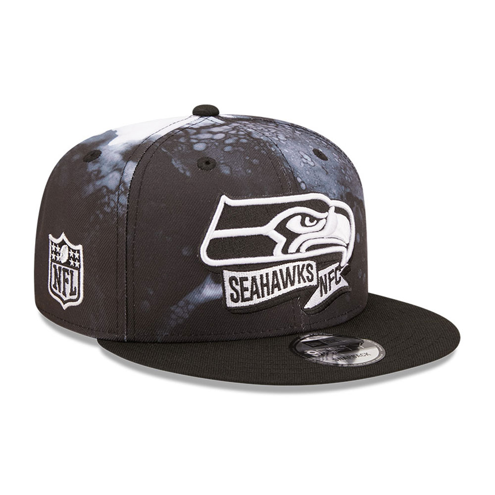 Seattle Seahawks NFL Sideline 2022 Black 9FIFTY Snapback Cap