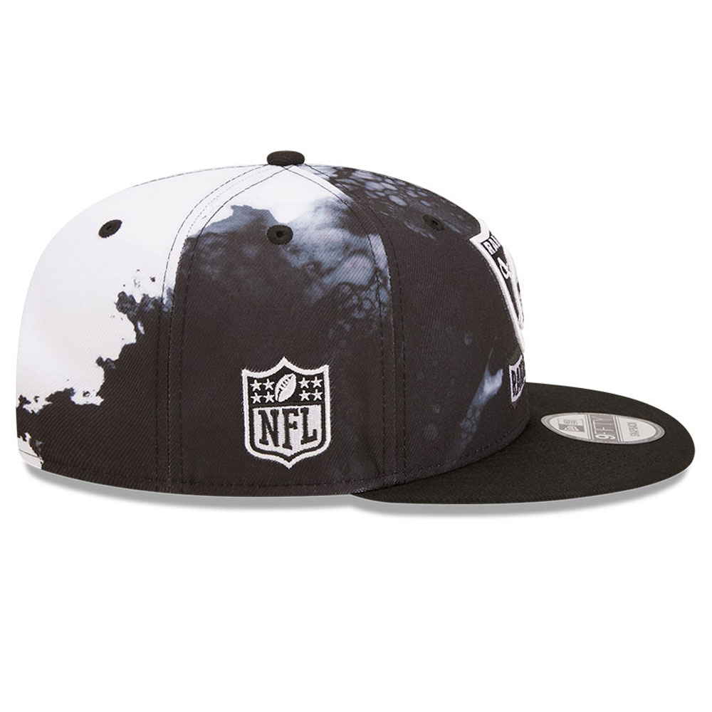 Las Vegas Raiders NFL Sideline 2022 Black 9FIFTY Snapback Cap