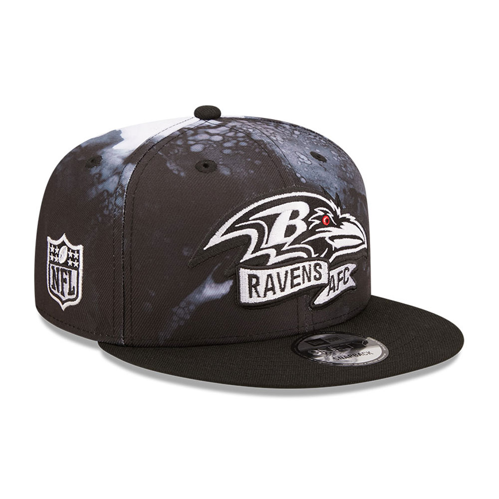 Baltimore Ravens NFL Sideline 2022 Black 9FIFTY Snapback Cap