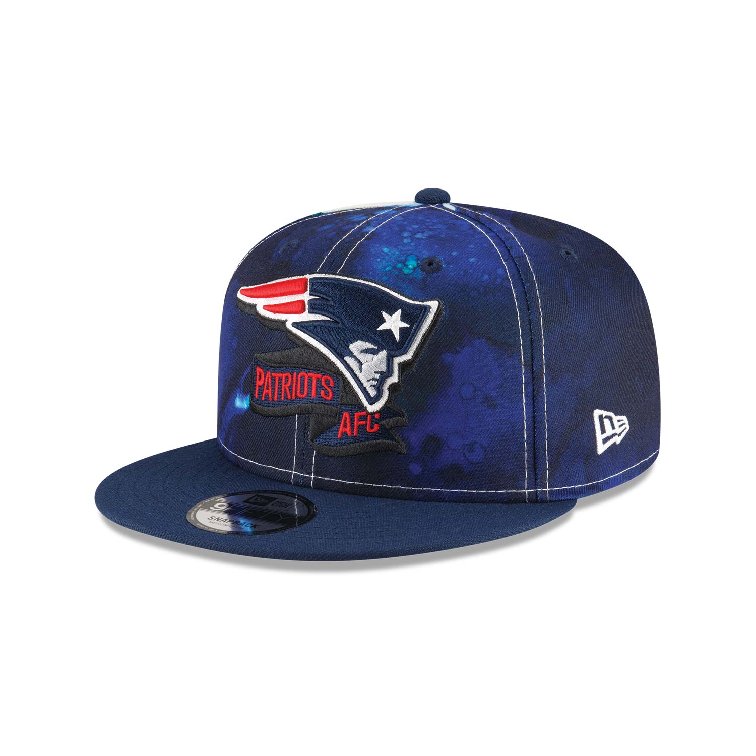 Cappellino 9FIFTY Snapback New England Patriots NFL Sideline 2022 Blu