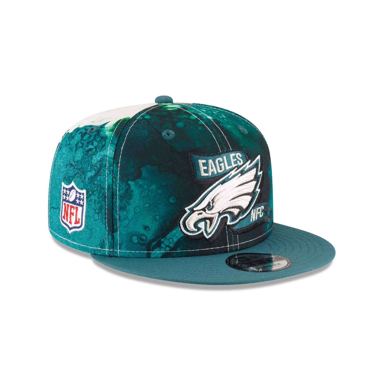 Philadelphia Eagles NFL Sideline 2022 Green 9FIFTY Snapback Cap