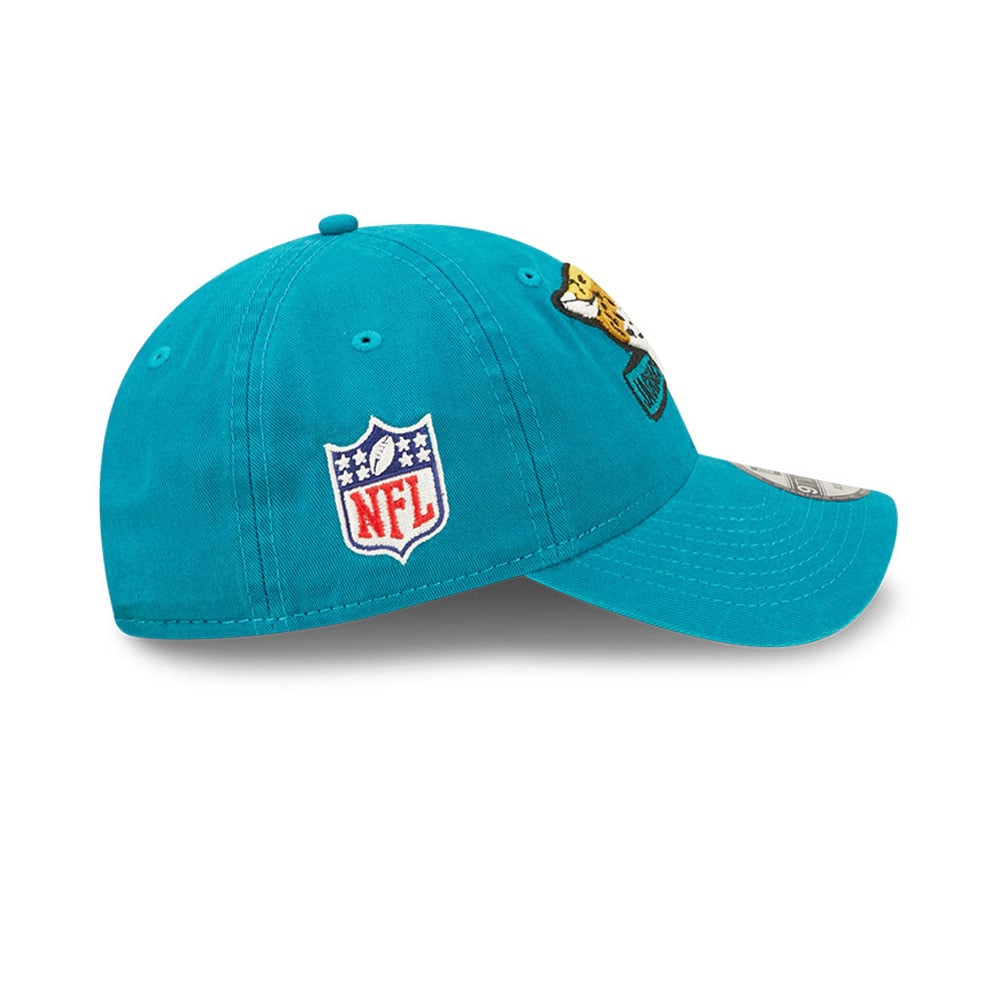 Jacksonville Jaguars NFL Sideline 2022 Turquoise 9TWENTY Adjustable Cap