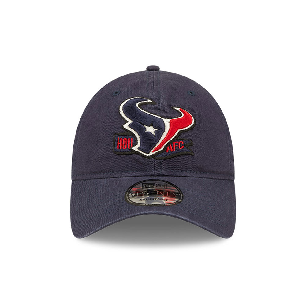 Houston Texans NFL Sideline 2022 Navy 9TWENTY Adjustable Cap