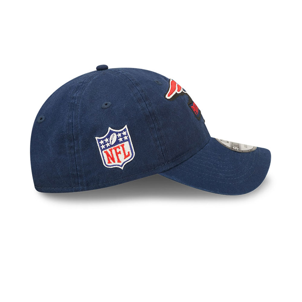 New England Patriots NFL Sideline 2022 Navy 9TWENTY Adjustable Cap