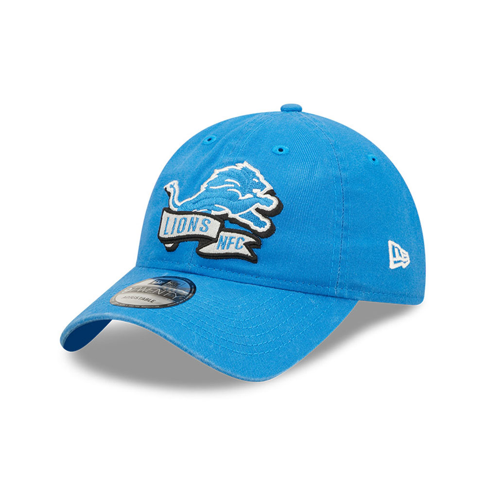 Detroit Lions NFL Sideline 2022 Blue 9TWENTY Adjustable Cap