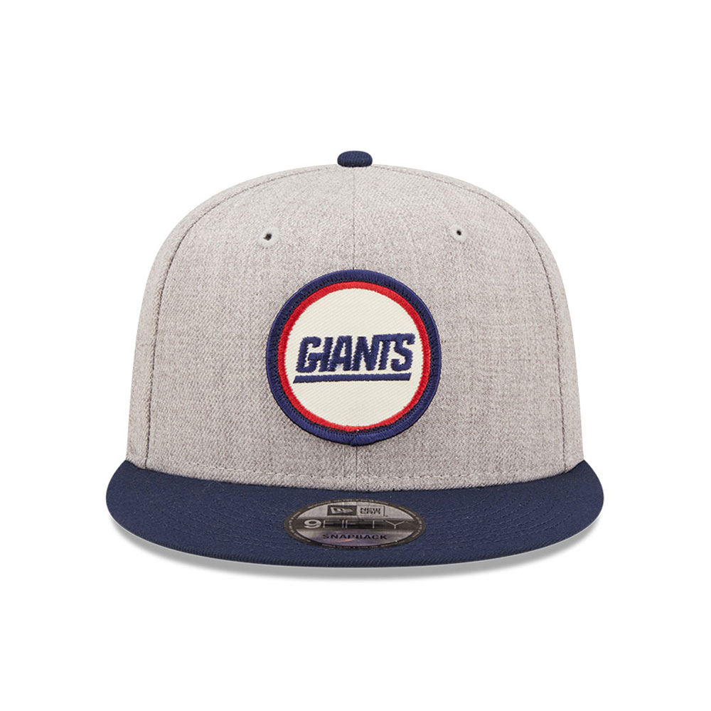 New York Giants NFL Sideline 2022 Grey 9FIFTY Snapback Cap
