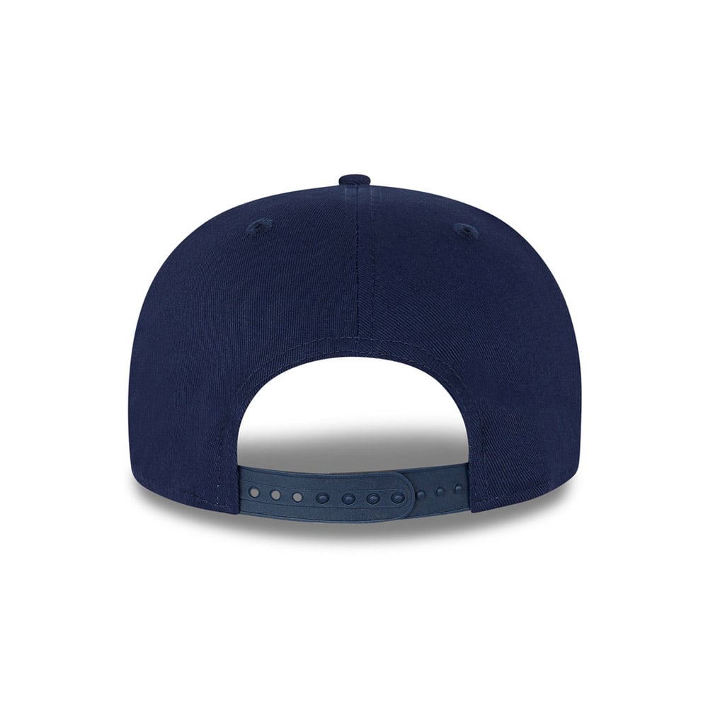 New England Patriots Team Colore Navy 9FIFTY Stretch Snap Cap