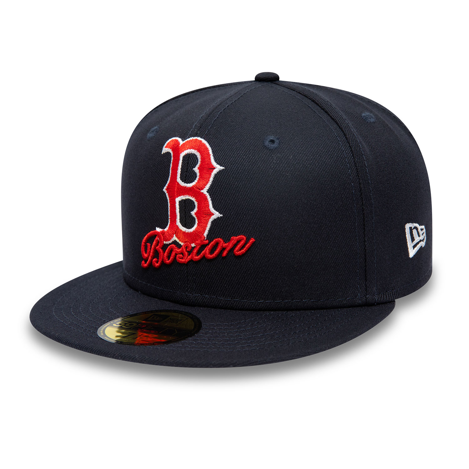 Boston Red Sox Dual Logo Navy 59FIFTY Cap