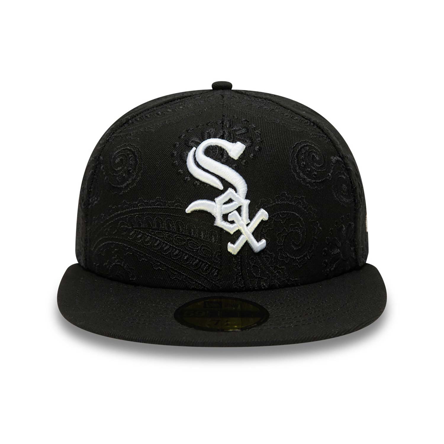 Chicago White Sox MLB Swirl Black 59FIFTY Fitted Cap