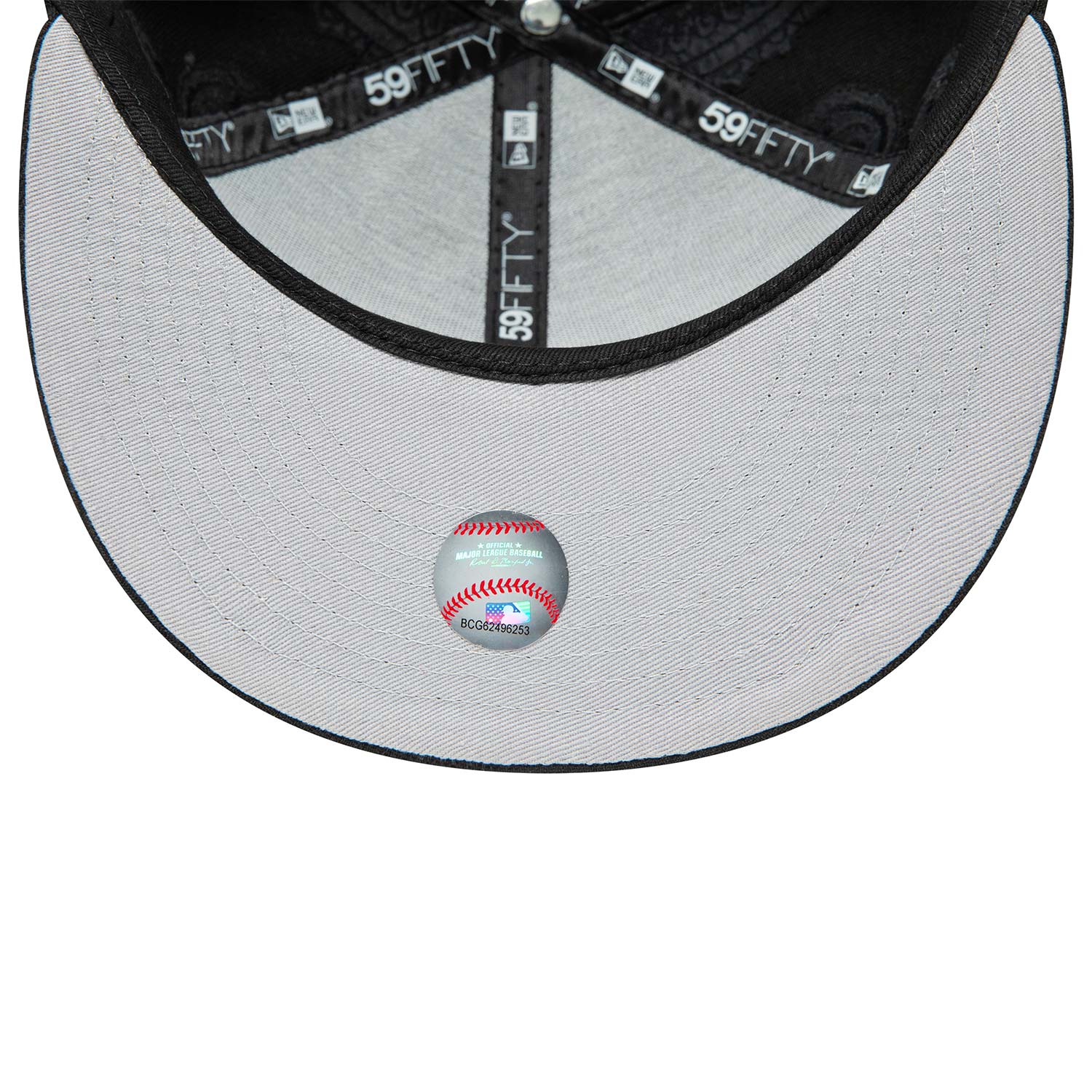 Pittsburgh Pirates MLB Swirl Black 59FIFTY Fitted Cap