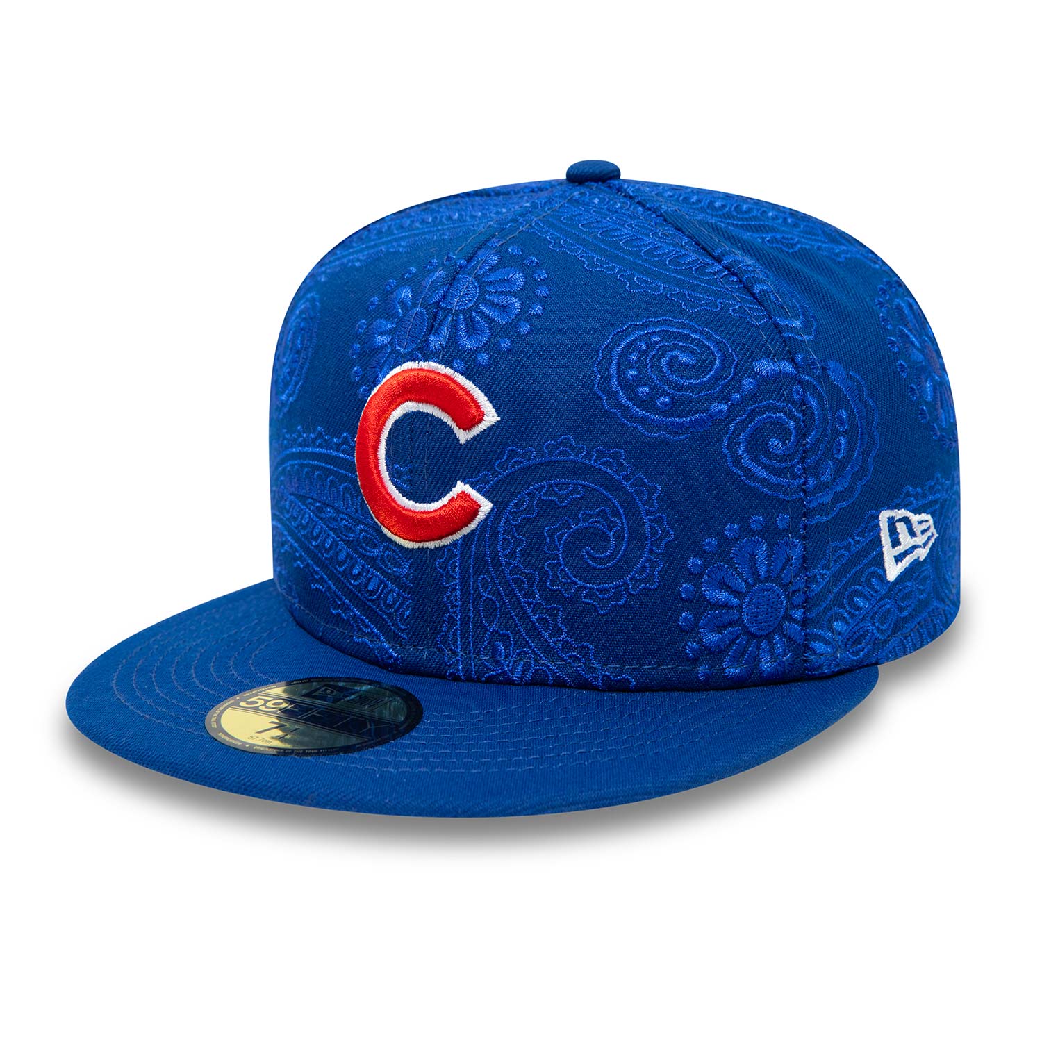 Chicago Cubs MLB Swirl Blue 59FIFTY Fitted Cap