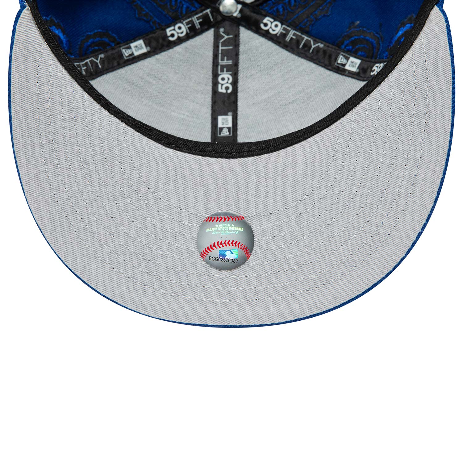 Cappellino 59FIFTY Fitted Chicago Cubs MLB Swirl Blu