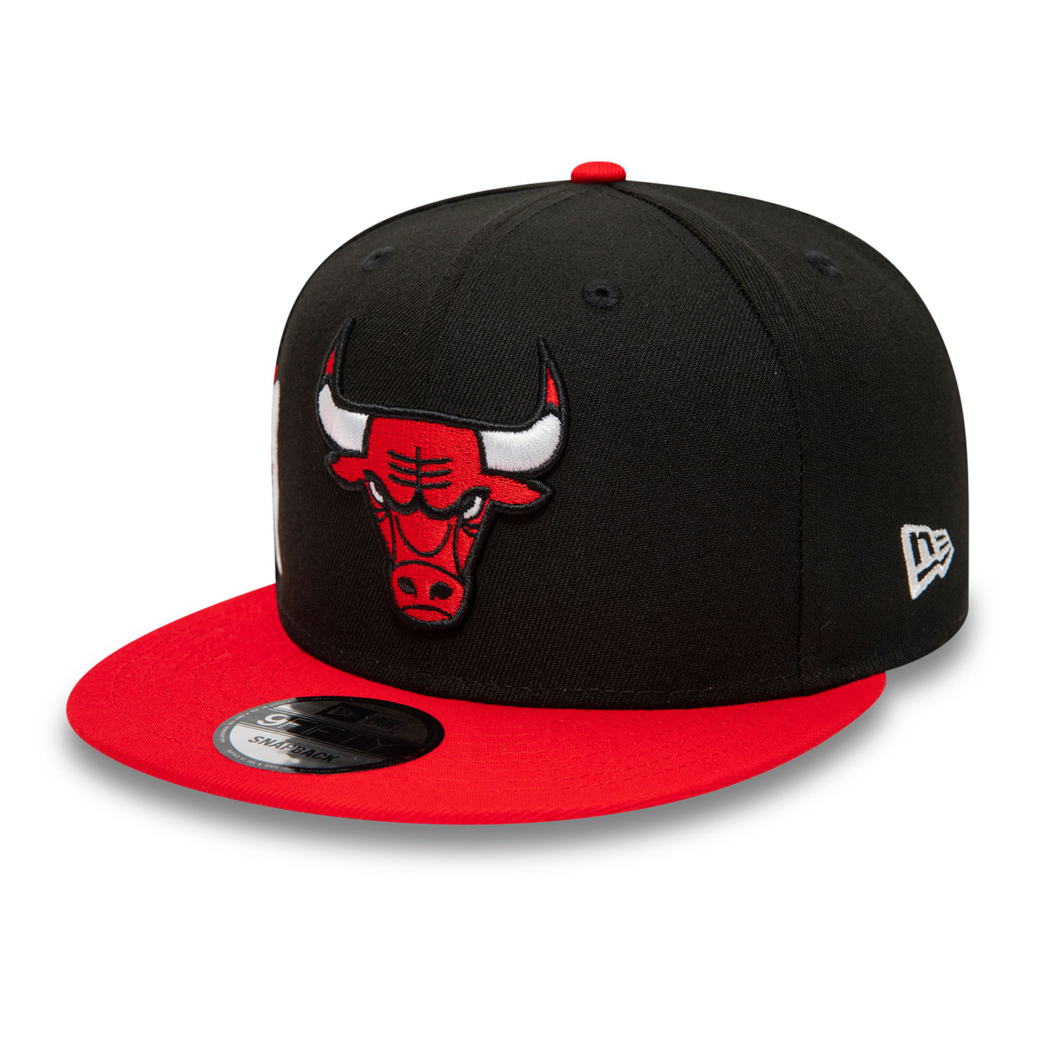Cappellino 9FIFTY Snapback Chicago Bulls Side Font Nero
