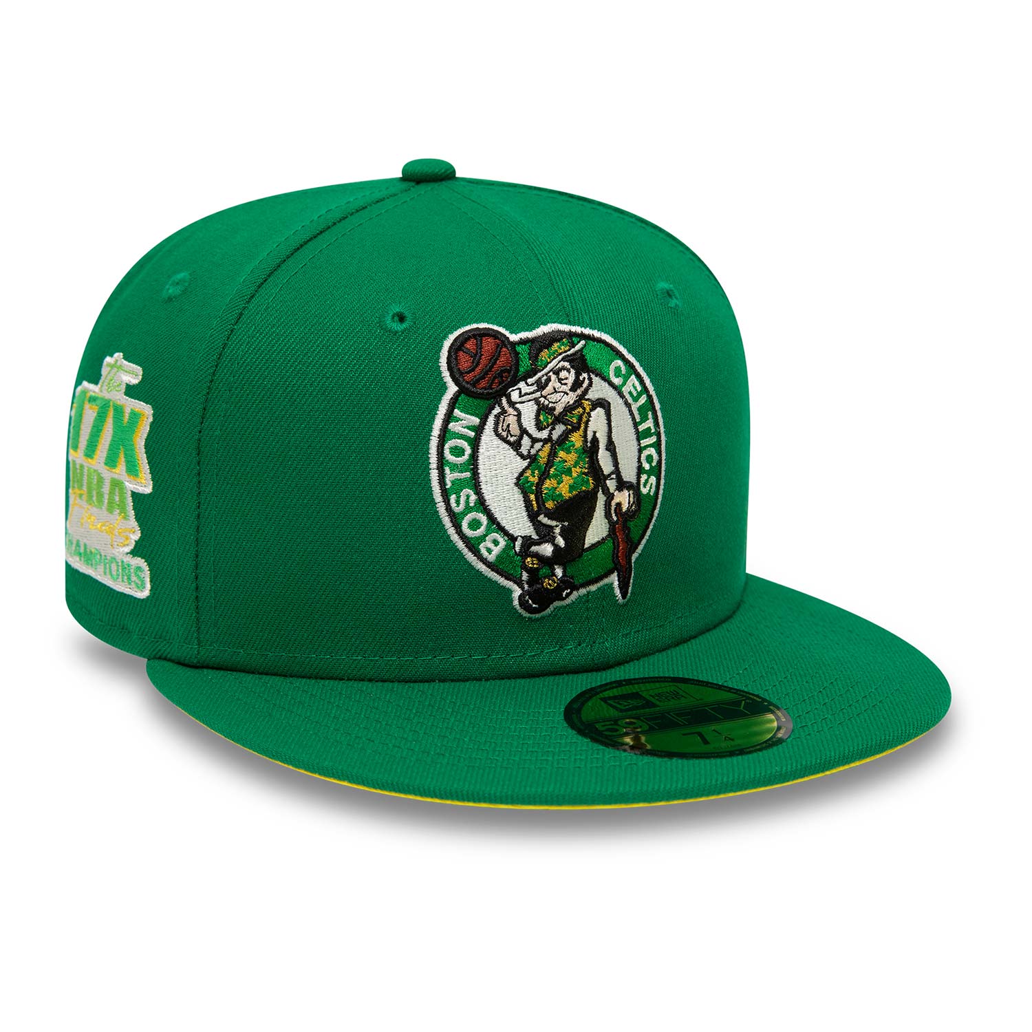 Cappellino 59FIFTY Fitted Boston Celtics Citrus Pop Verde