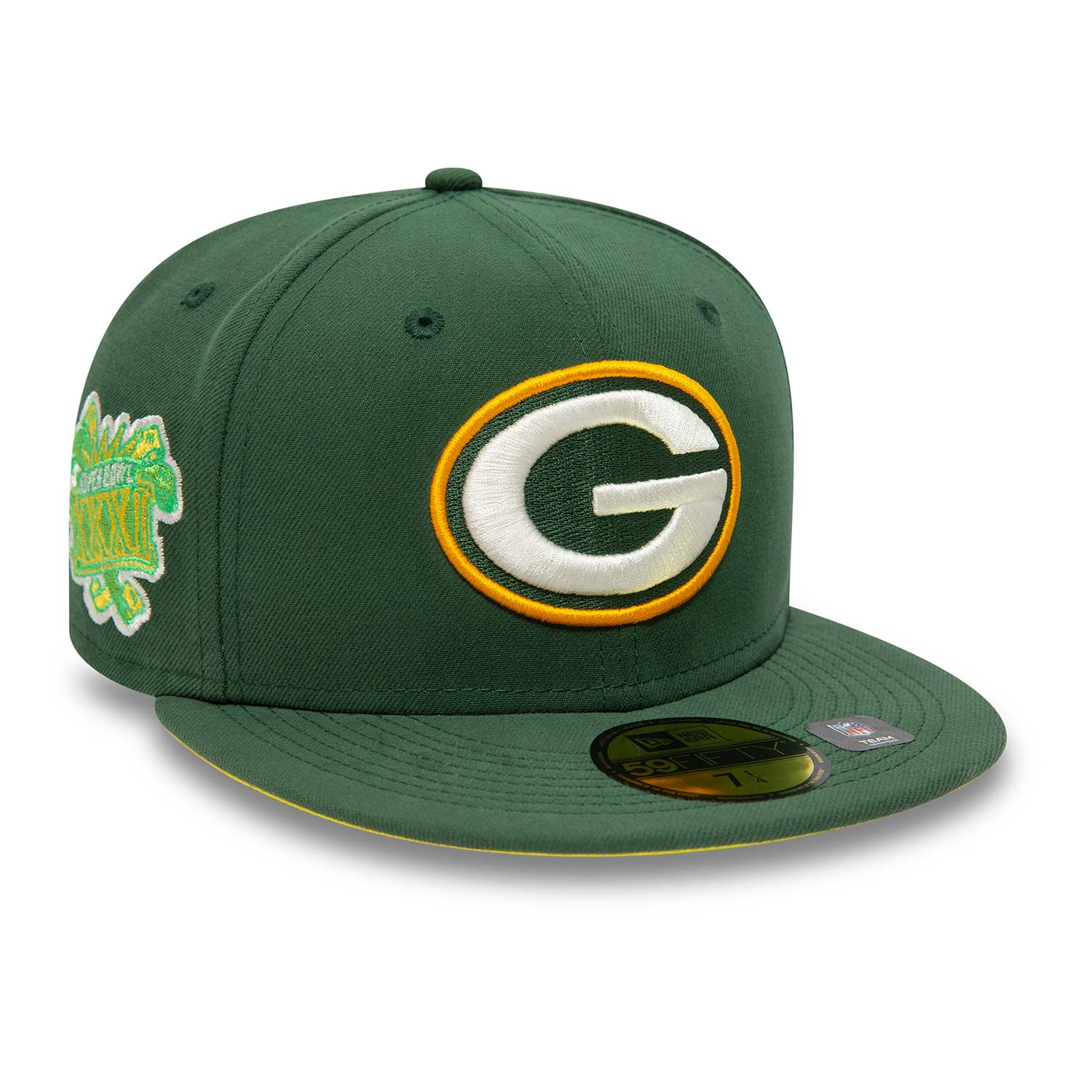 Casquette 59FIFTY Fitted Green Bay Packers Citrus Pop Vert