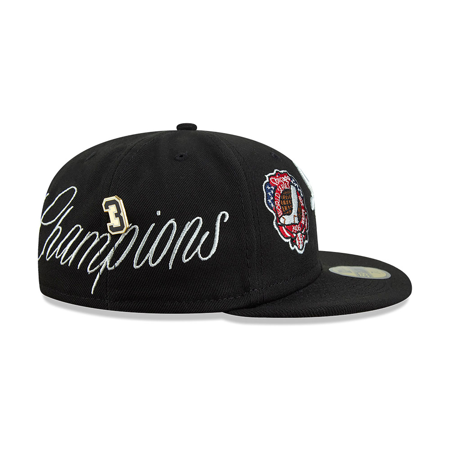 Cappellino 59FIFTY Fitted Chicago White Sox Historic Champs Nero