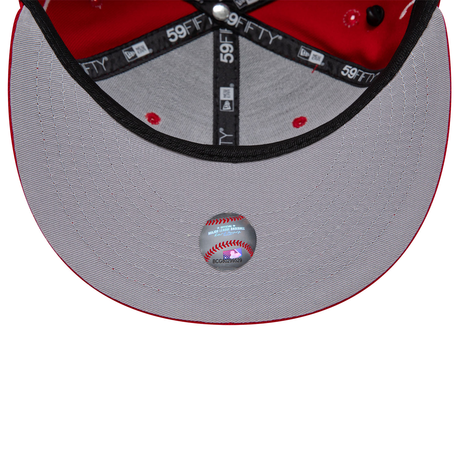 Tampa Bay Buccaneers New Era Historic Champs 59FIFTY Fitted Hat - Scarlet