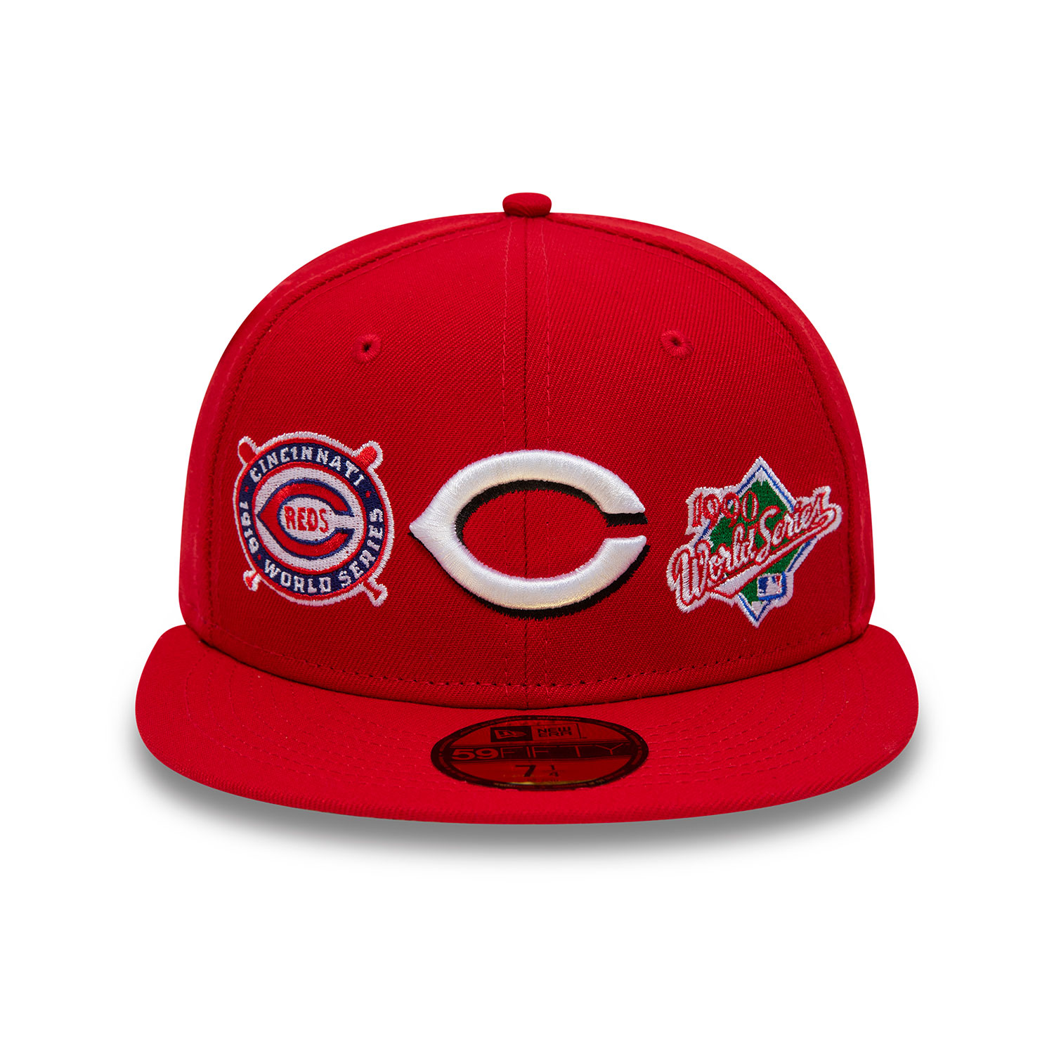 Cincinnati Reds Historic Champs Red 59FIFTY Fitted Cap