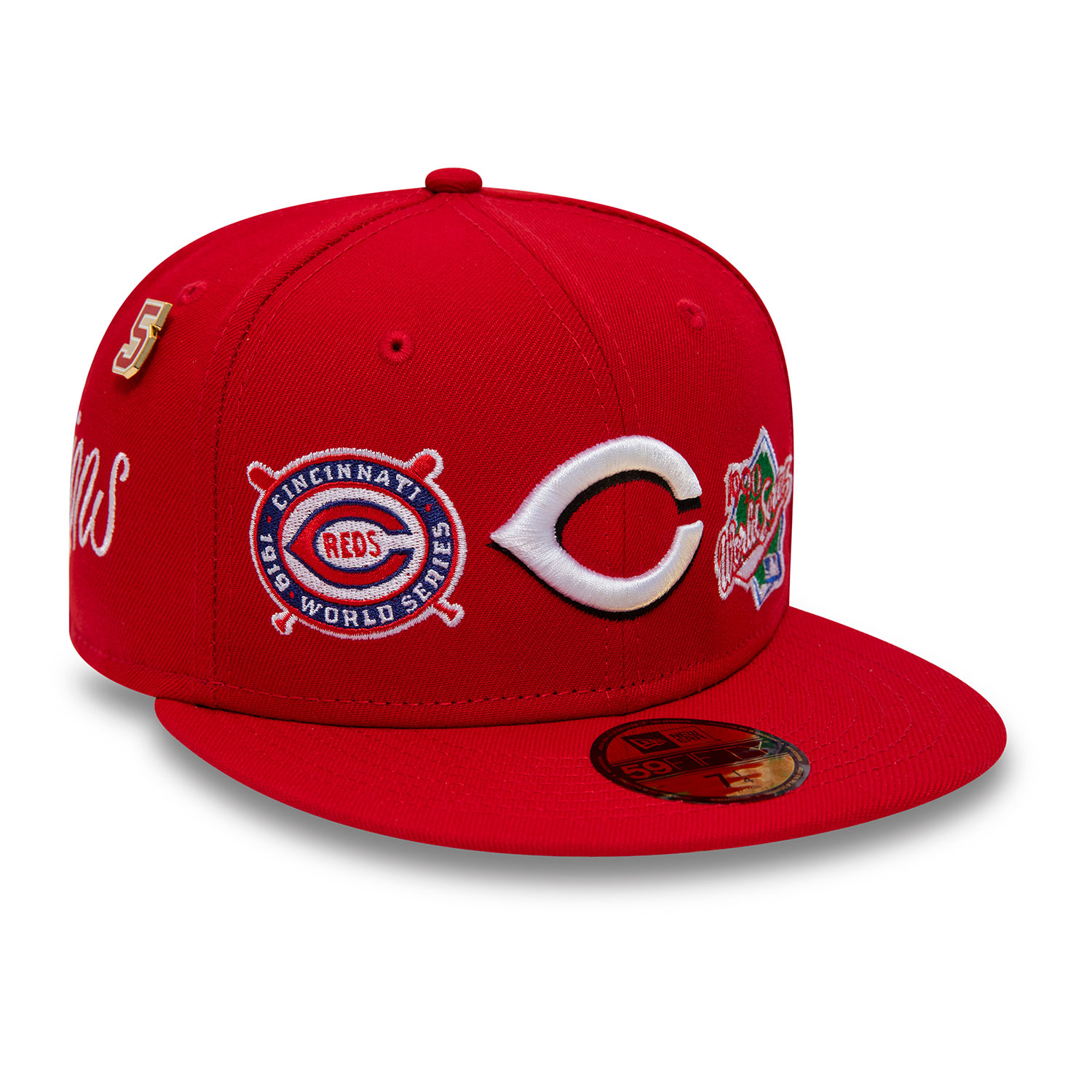 Official New Era Cincinnati Reds MLB Historic Champs Scarlet 59FIFTY ...