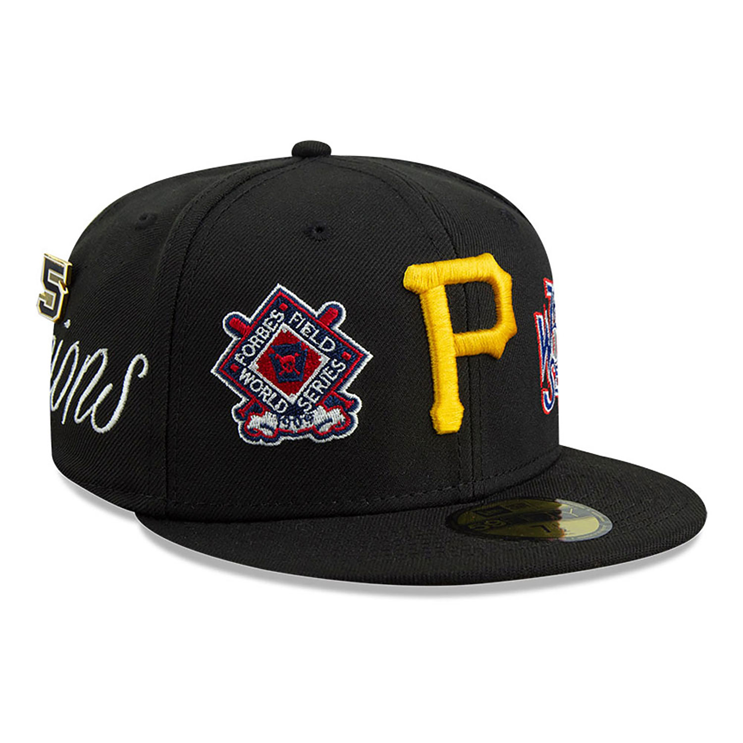 Pittsburgh Pirates Historic Champs Black 59FIFTY Fitted Cap