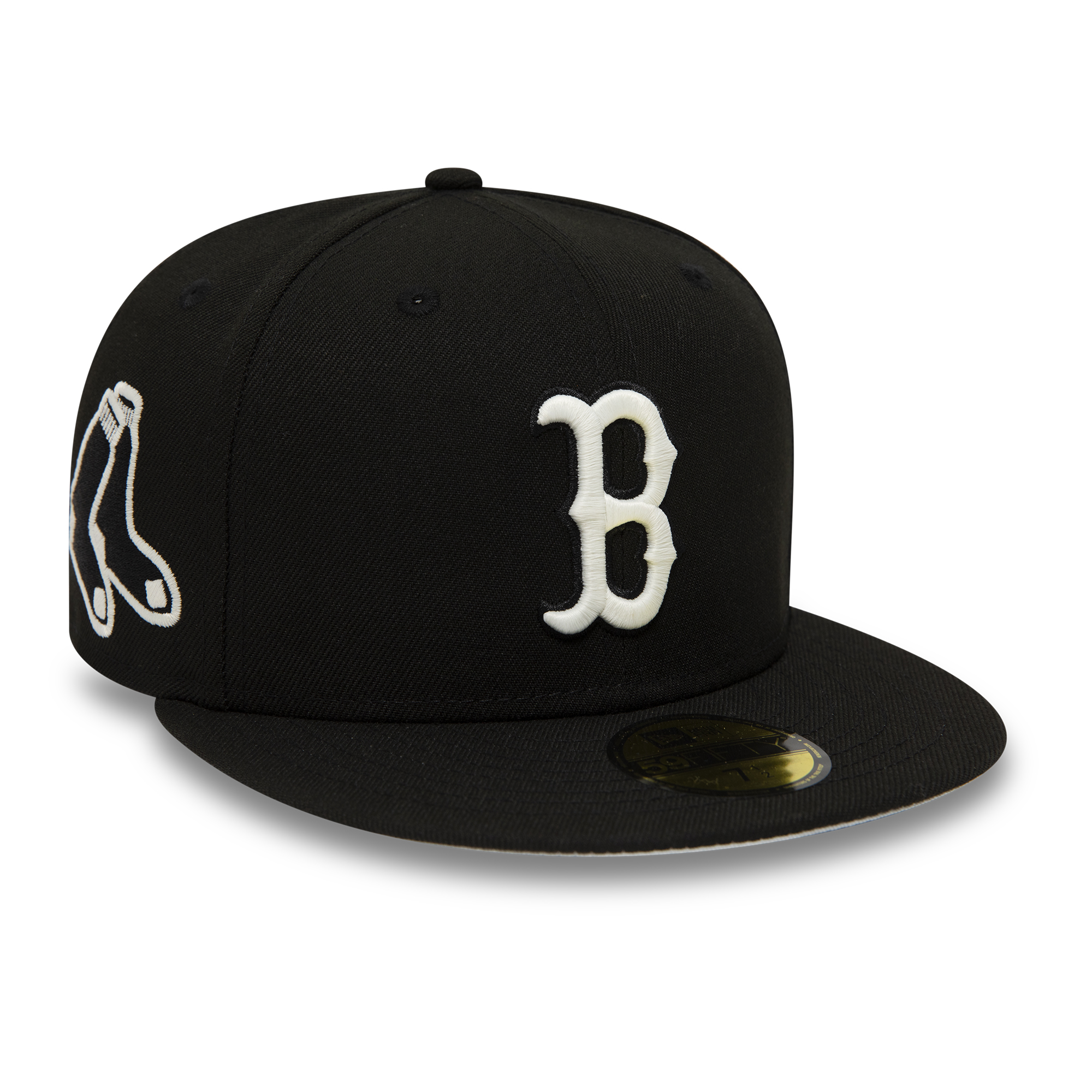 Boston Red Sox Glow in the Dark Black 59FIFTY Fitted Cap