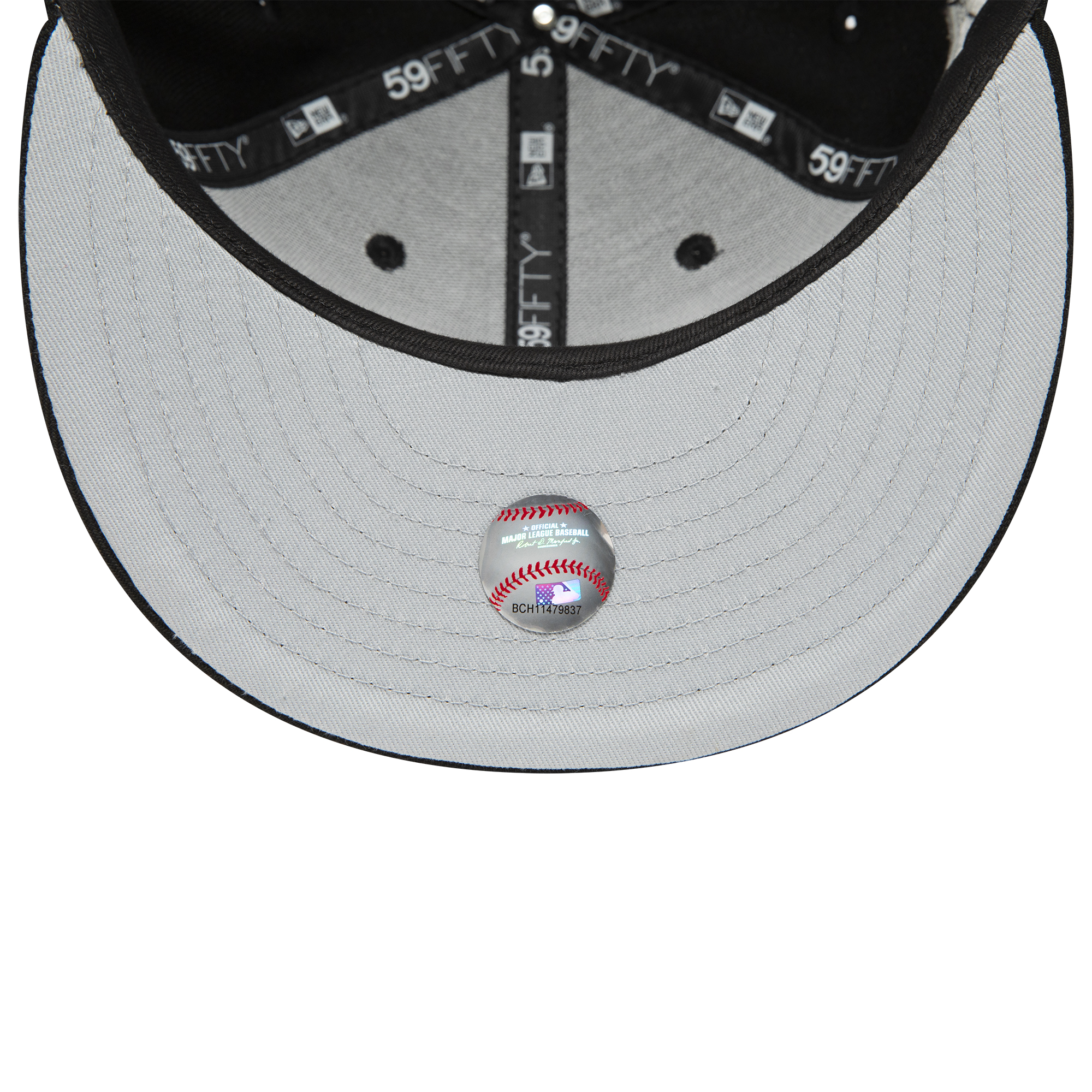White Sox New Era 59FIFTY Fitted Glow Undervisor Black Hat