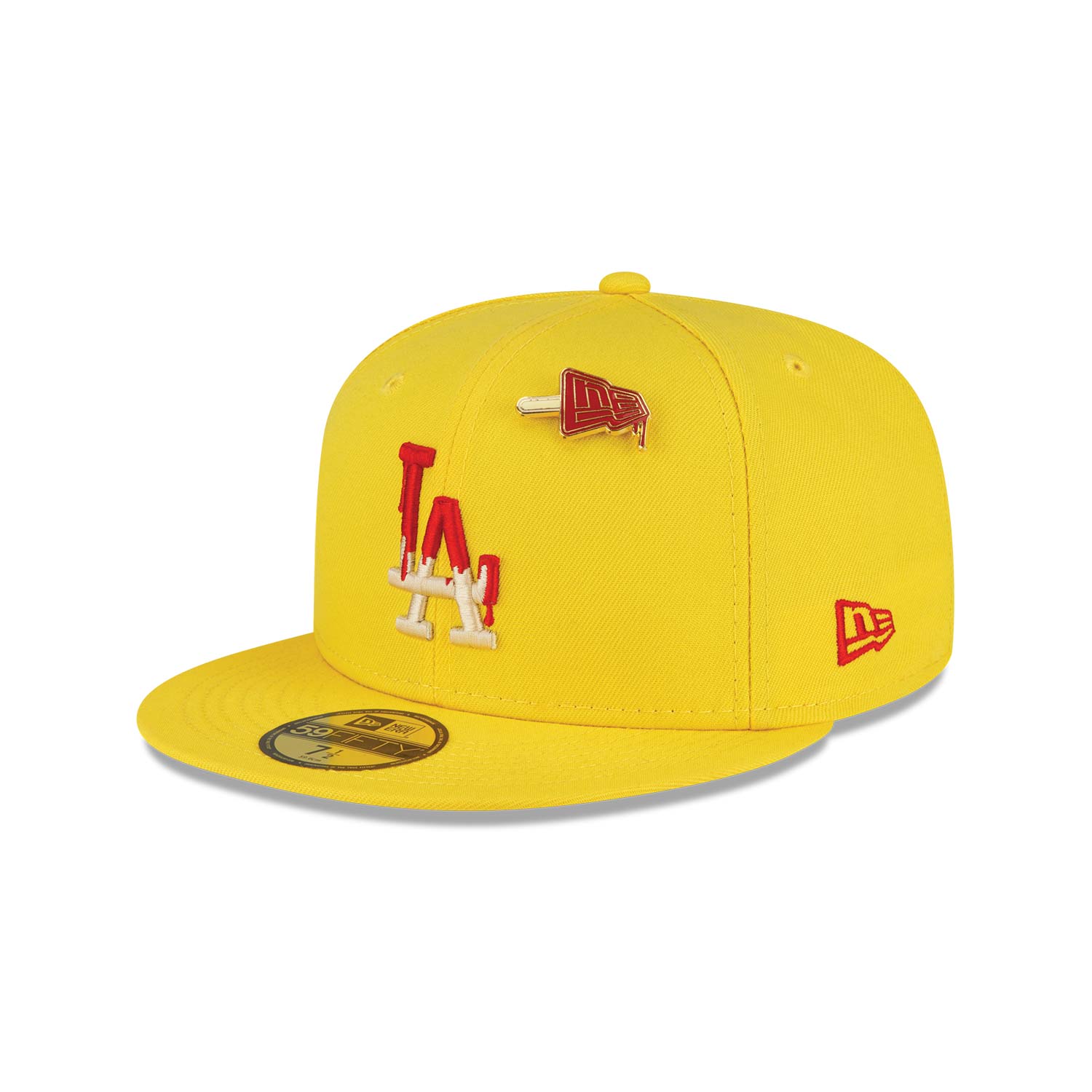 LA Dodgers Icy Pop Bright Yellow 59FIFTY Fitted Cap