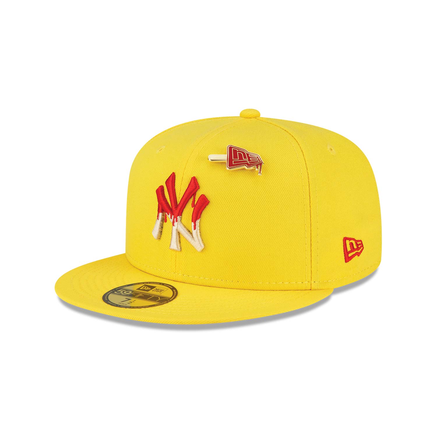 New York Yankees Icy Pop Bright Yellow 59FIFTY Fitted Cap