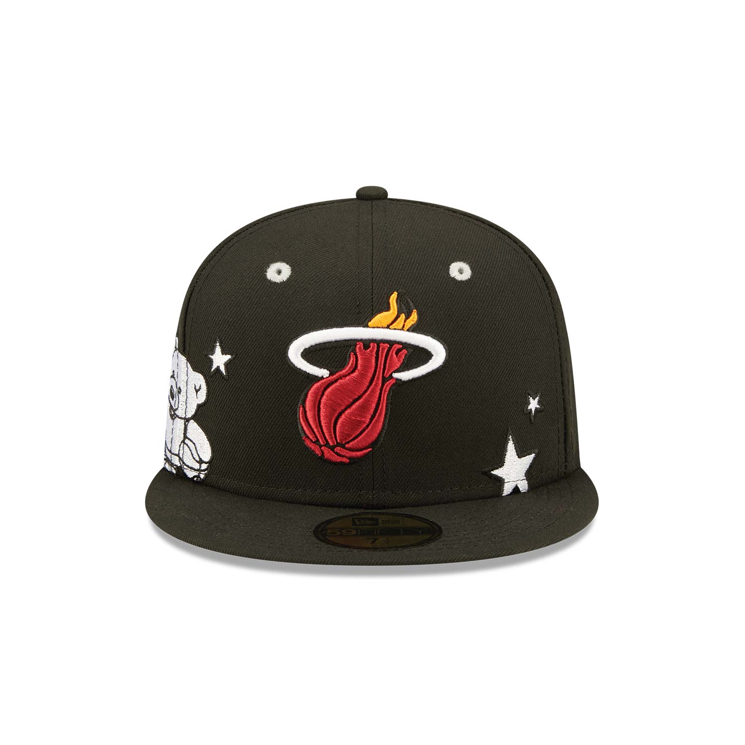 Miami Heat Teddy Black 59FIFTY Fitted Cap