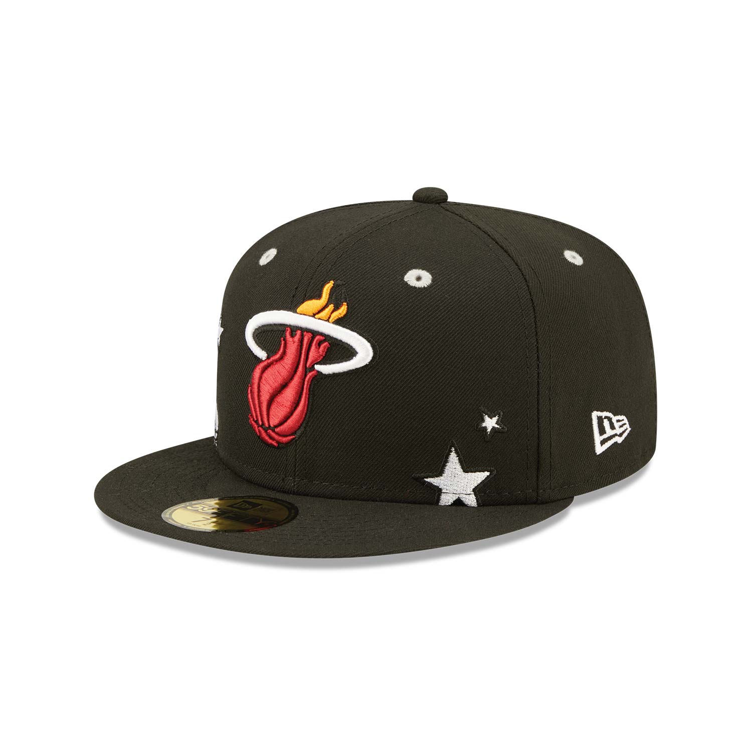 Miami Heat Teddy Black 59FIFTY Fitted Cap
