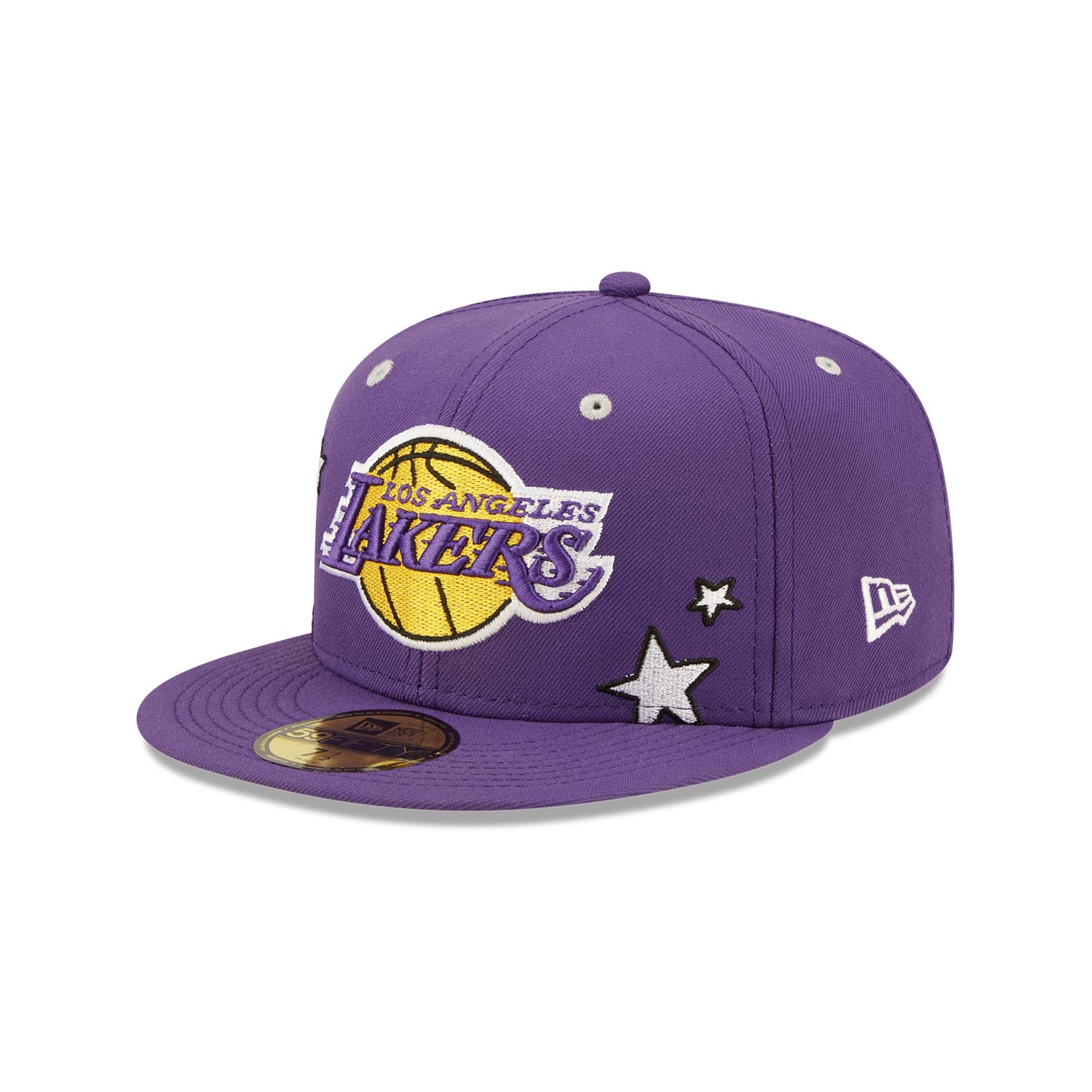 LA Lakers Teddy Purple 59FIFTY Fitted Cap