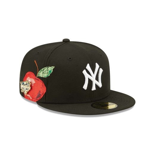 Schwarze New York Yankees Fruit 59FIFTY Fitted Cap