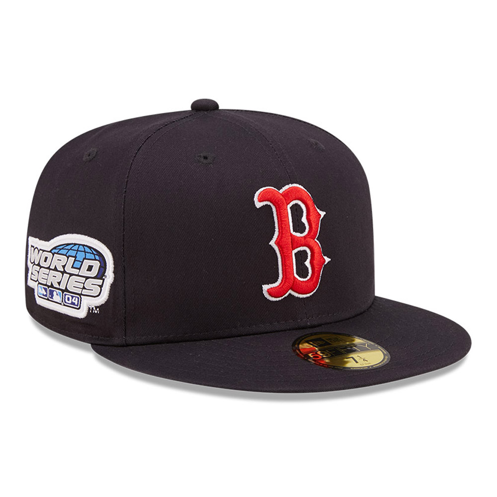 Boston Red Sox Side Patch Navy 59FIFTY Fitted Cap