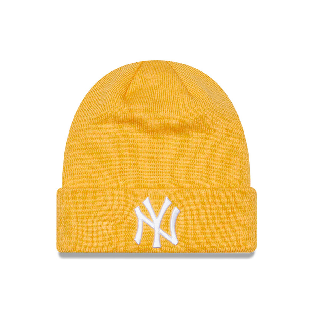 New York Yankees League Essential Yellow Beanie Hat