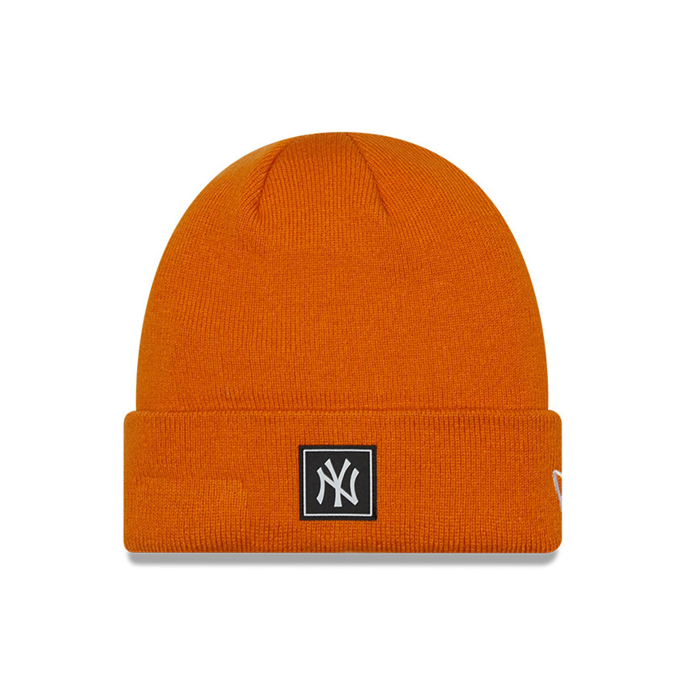 New York Yankees Team Orange Beanie Hat