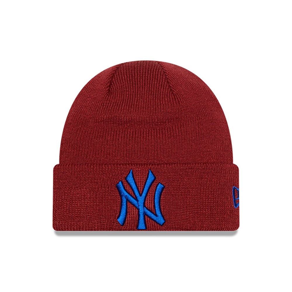 New York Yankees League Essential Toddler Maroon Beanie Hat